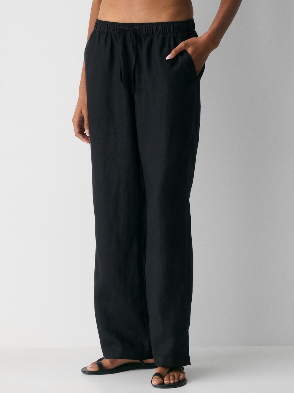 Aritzia little moon Linen Pants